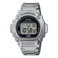 Casio Men Classic Digital Watch with Stainless Steel Band - W-219HD-1AVCF
