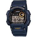 Casio Men Shock-Resistant Digital Sport Watch with Navy Blue Band - W-735H-2AV