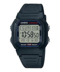 Casio Men Water-Resistant Digital Watch with Black Strap - W-800H-1AV