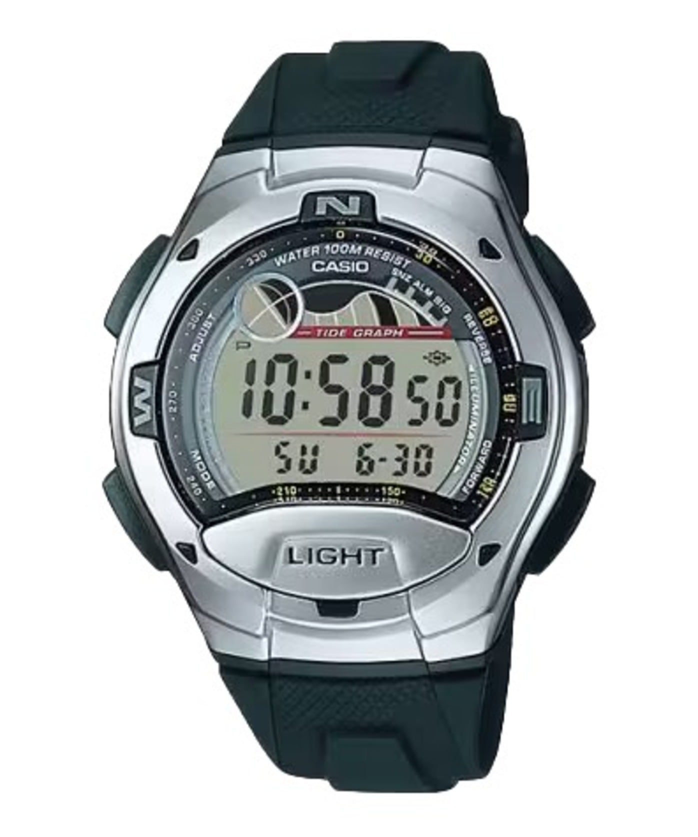 Casio Men Digital Tide Graph Sport Watch - Casio_W_753_1AV