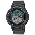 Casio Men Digital Watch with Green Strap- WS-1200H-3AV