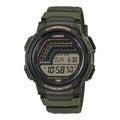 Casio Men Digital Sport Watch Green Resin Band - WS-1800-3AVCF