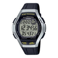 Casio Men Digital Watch with Black and Silver Accents- WS-2000H-1A2V